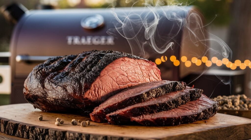 Brisket on a Traeger Grill