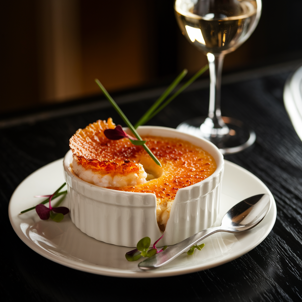 crab brulee recipe