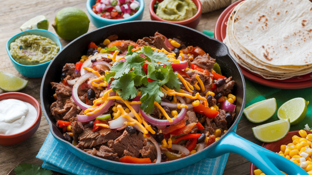 leftover beef taco meat recipe